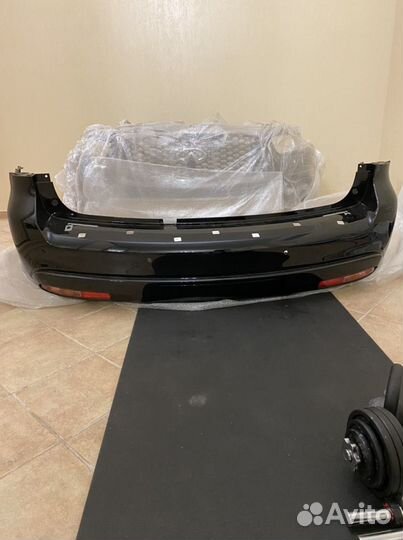 Бампер задний на Инфинити QX80