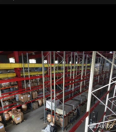 Паллетные фронтальные стеллажи для склада новые и