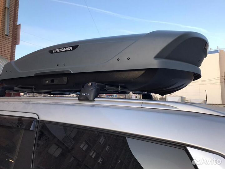 Автобокс на крышу автомобиля Broomer venture (L)