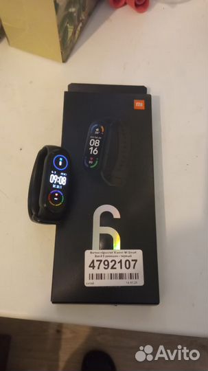 Фитнес браслет xiaomi mi smart band 6