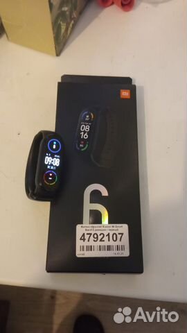 Фитнес браслет xiaomi mi smart band 6