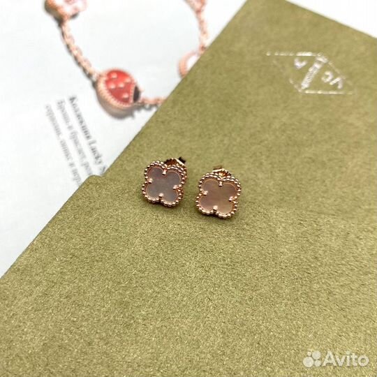 Серьги Van Cleef