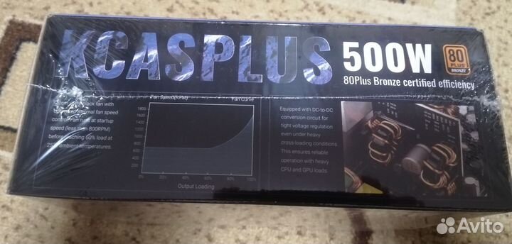 Новый Блок Питания AeroCool kcas Plus 500W