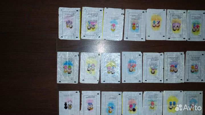 Вкладыши от жвачек love is