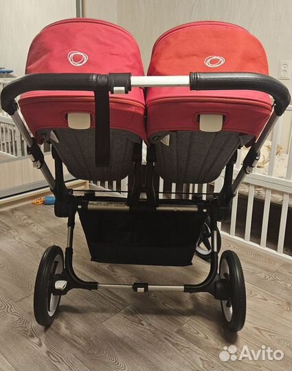 Коляска bugaboo donkey twin 3 для двойни и погодок