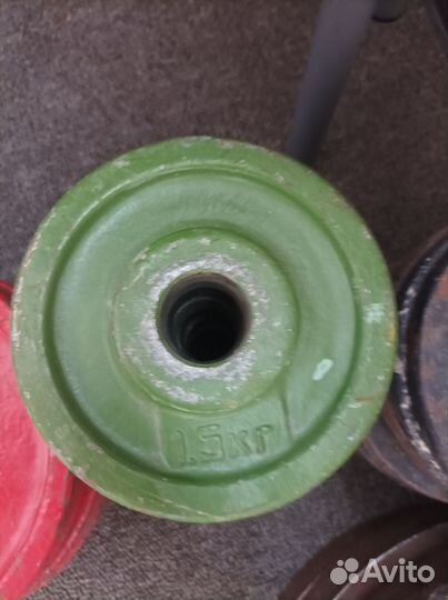 Спортивные старые блины