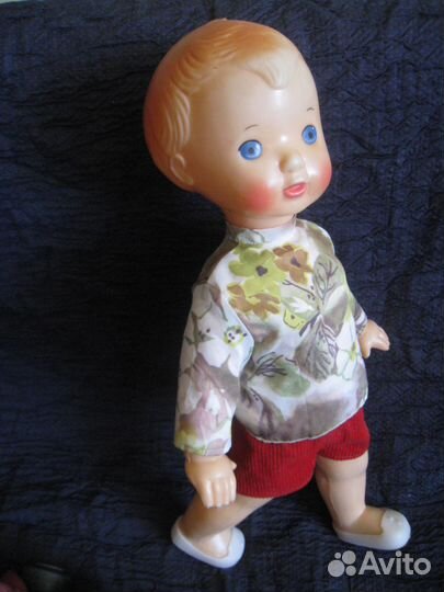 Кукла СССР /пупс/ машина / каталка/ лейка