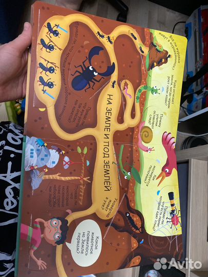 Книга с окошками микромир