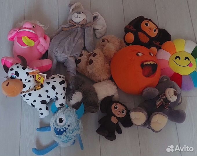 Мягкие игрушки пакетом