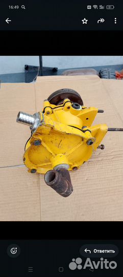 Помпа водяная навесная на мотоблок. Б/у
