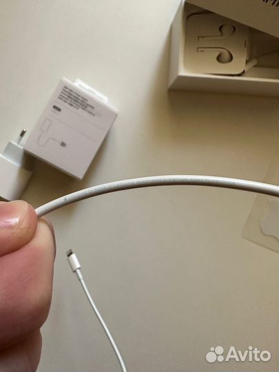 Зарядка Apple Адаптер 20W + Кабель