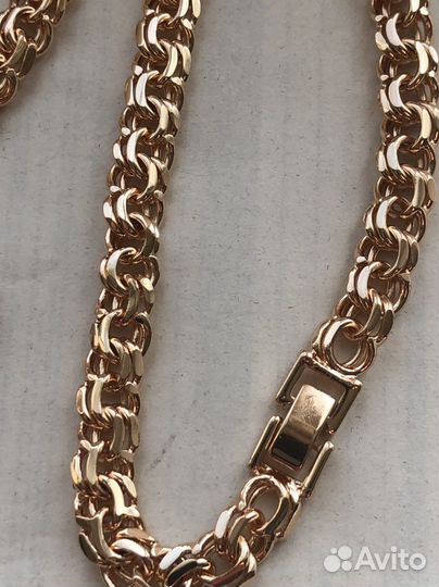 Цепь, крест, браслет