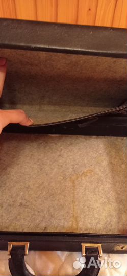 Кейс дипломат СССР кожаный