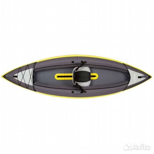Каяк надувной одноместный Decathlon itiwit + весло
