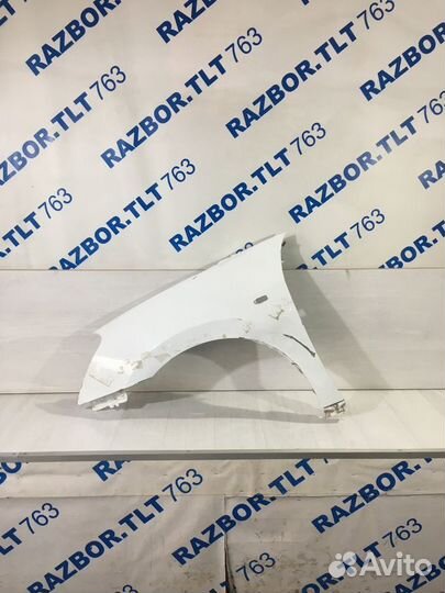 Крыло переднее левое nissan almera G15 1.6 мт седа