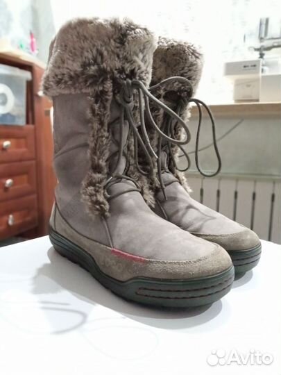Сапоги женские зимние Ecco 41 42 размер