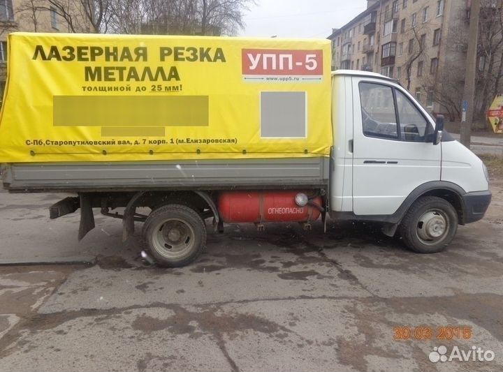 Тент на газель с рекламой