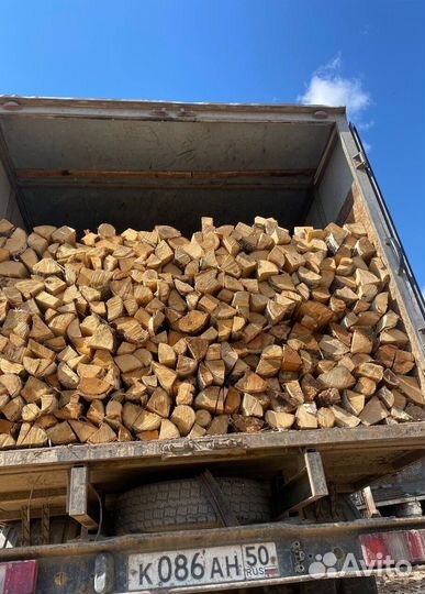 Дрова березовые колотые