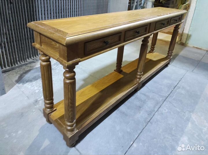 Консоль дубовая