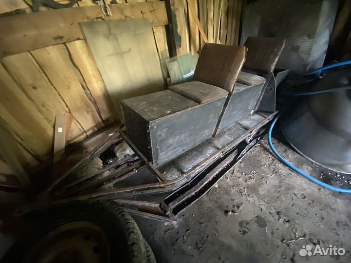 Сани для снегохода