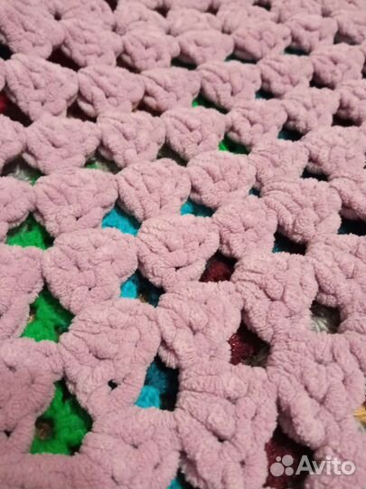 Плед детский плюшевый