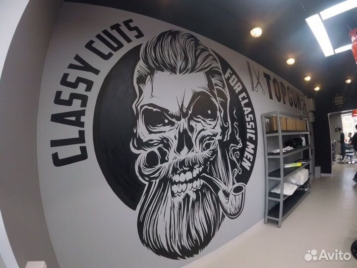 Граффити оформление, роспись стен в Волгограде