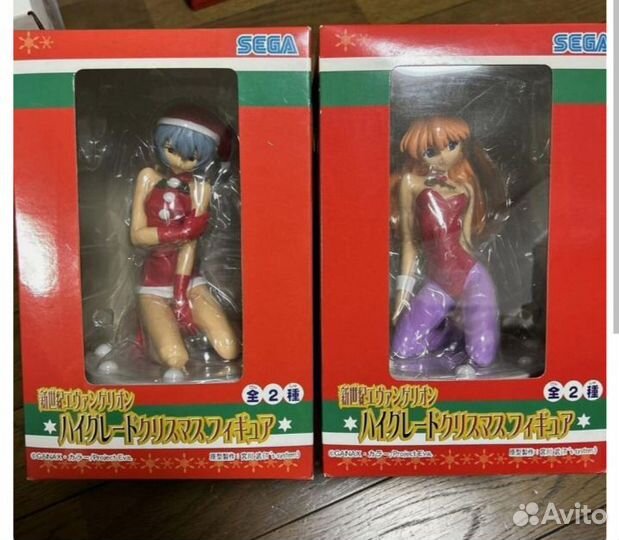 Аниме фигурки евангелион Christmas