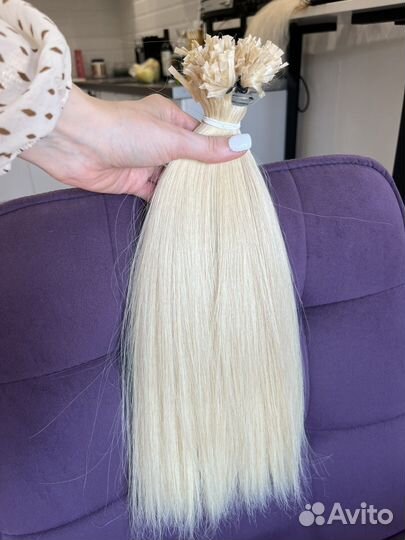 Блонд 40см для наращивания