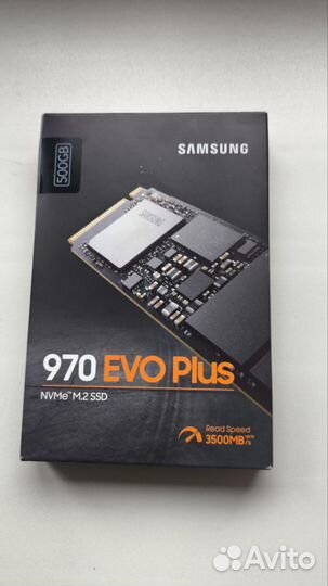 Ssd m2 Samsung evo 970 plus 500gb