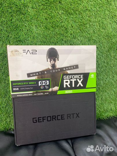 Видеокарта nvidia RTX 3050 X 8GB