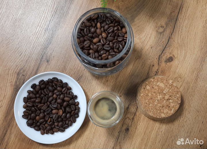 Кофе в зернах голубой дракон, вьетнам