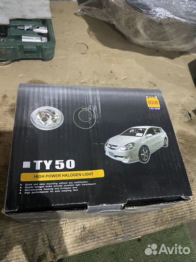 Противотуманки toyota caldina, spacio