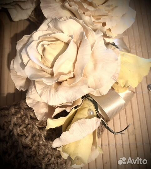 Венок из джута