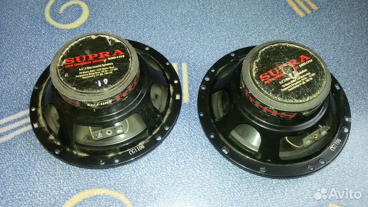 Динамики Supra автомобильные