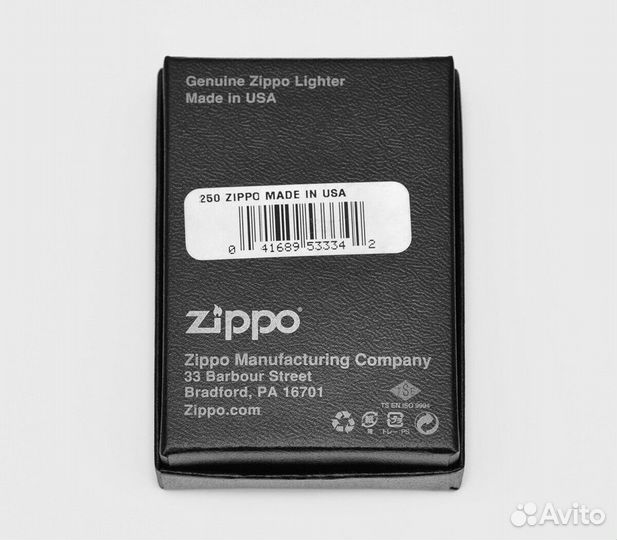 Зажигалка Zippo 250 Zippo Made in Оригинал Новая