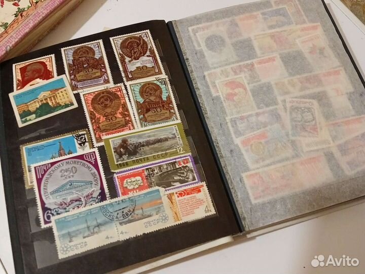 Марки СССР альбом 1966 г