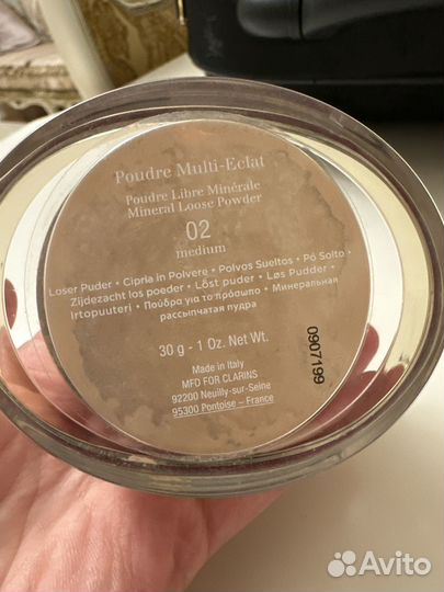 Пудра clarins multi eclat