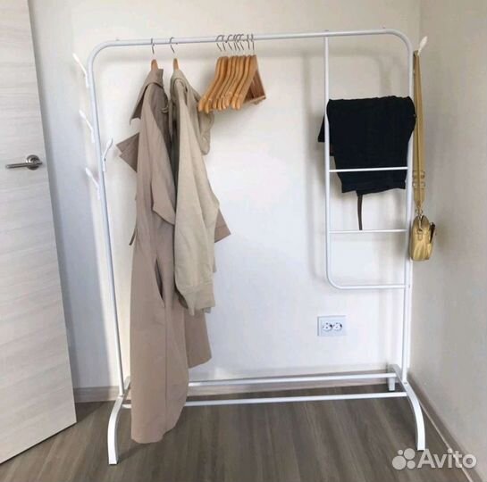 Вешалка напольная для одежды и брюк