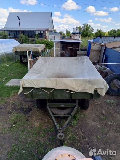 Прицеп и 4 колеса