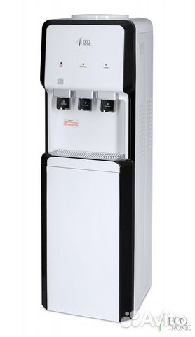 Кулер Еcotronic V33-LCE white-black