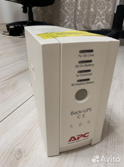 Ибп apc back-ups cs 500