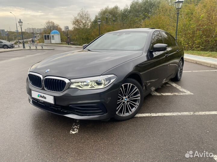 BMW 5 серия 2.0 AT, 2019, 130 000 км