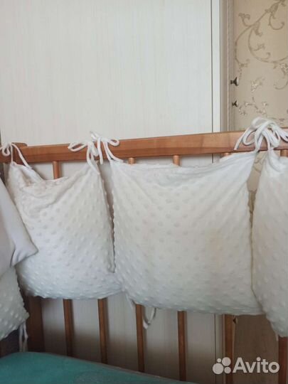 Бортики в детскую кроватку