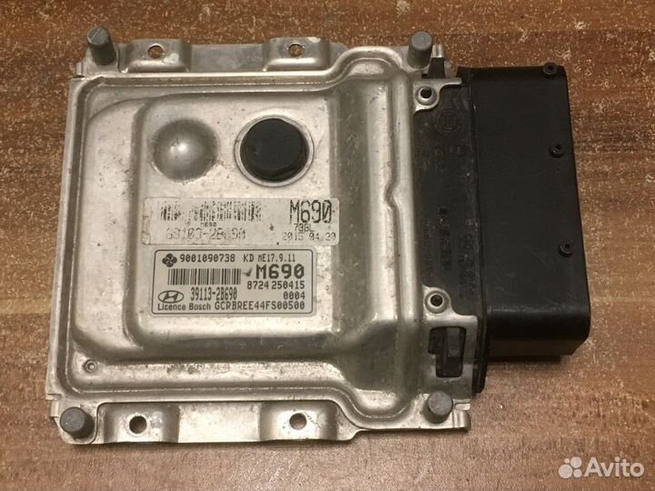 Блок управления двС Hyundai Solaris МКПП