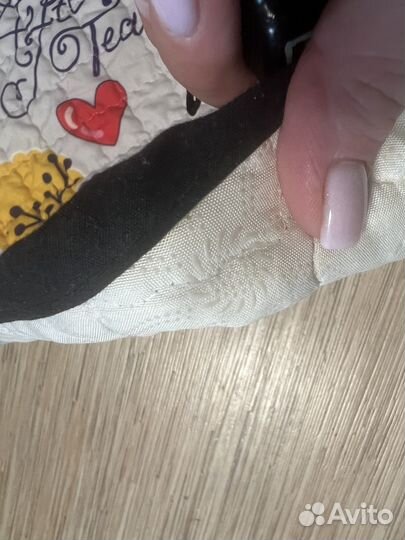 Нескользящий детский коврик мешок для игрушек