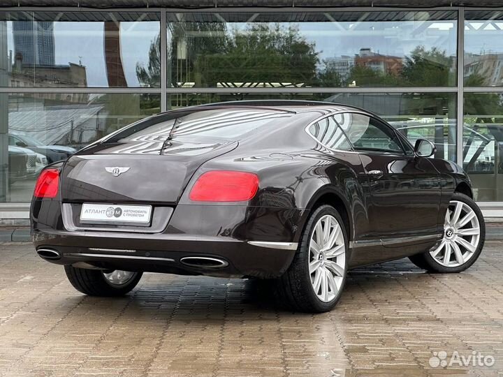 Bentley Continental GT 6.0 AT, 2011, 89 347 км