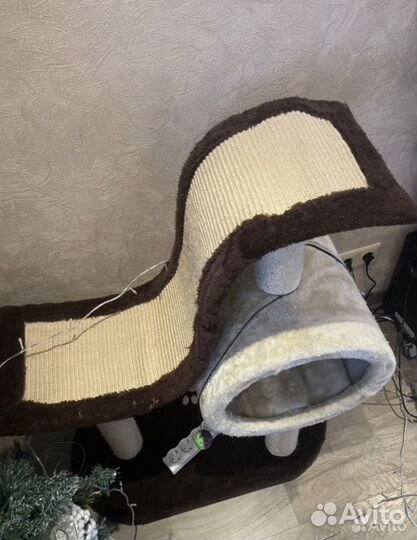 Когтеточка домик для кошки