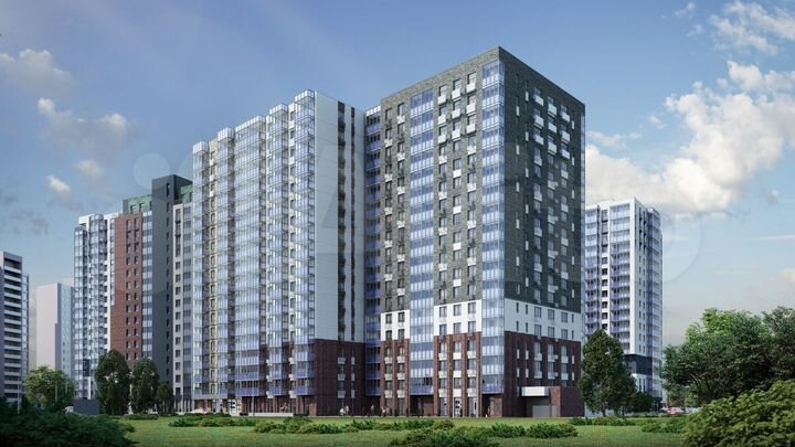 3-к. квартира, 91,3 м², 9/18 эт.