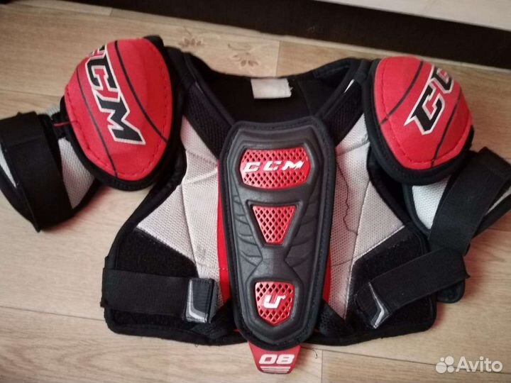 Хоккейные коньки bauer, налокотники, нагрудник