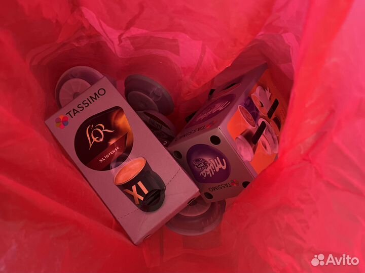 Кофемашина Bosch Tassimo + капсулы